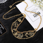 CHANEL 25S GOLD CHAIN BELT 611795