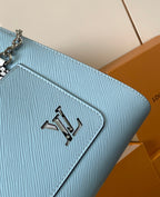 LV Marelle 30cm Tote Bag Blue Epi grain leather 241068