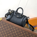 LV Nano LV Biker 23cm Black Sheepskin & Cowhide Metal