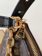 LV Cookie BB Bag 28.5cm Brown Monogram Canvas & Cowhide GHW