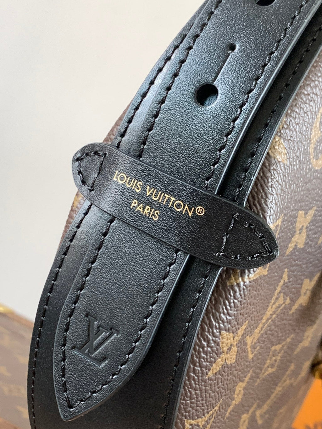 LV Cookie BB Bag 28.5cm Brown Monogram Canvas & Cowhide GHW