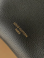 LV Low Key All In BB 16cm Black Cowhide GHW
