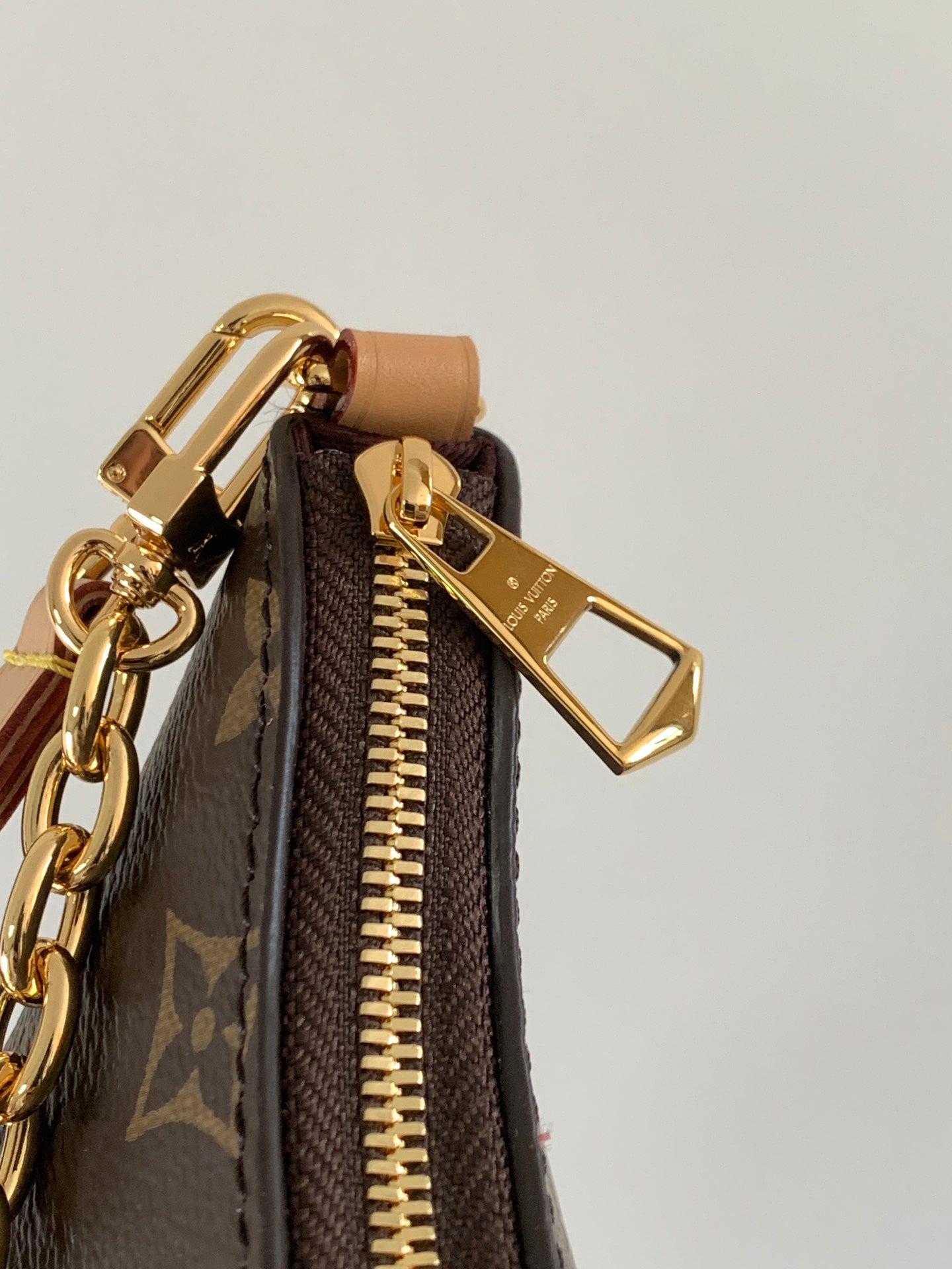 LV Nano Boulogne 19cm Brown Monogram Canvas & Cowhide GHW