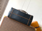LV M26037 Express Travel 45cm Black Cowhide GHW