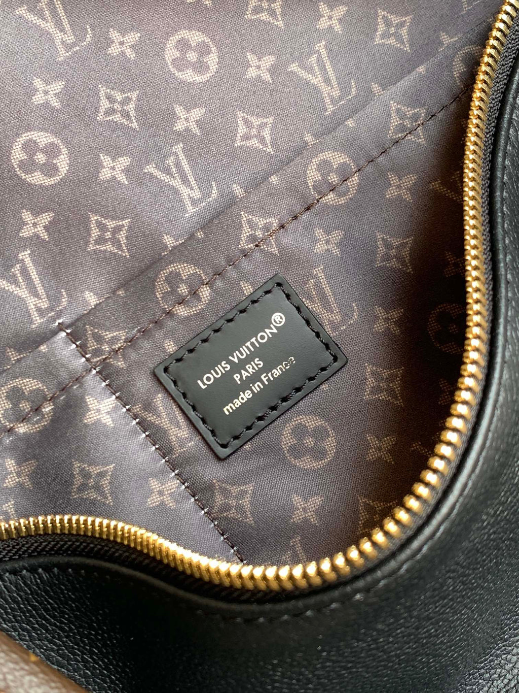 LV M26037 Express Travel 45cm Black Cowhide GHW