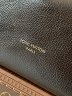 LV M26039 Express PM Handbag 26cm Black Cowhide GHW