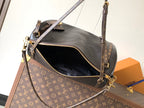 LV M26039 Express PM Handbag 26cm Black Cowhide GHW