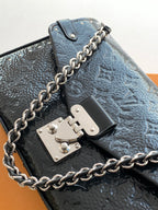 LV M28137 Trunkie Black Calfskin