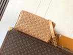 LV M11323 Speedy Soft 30 Apricot Monogram Empreinte Leather