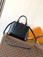 LV M24645 Alma BB Black Epi Leather