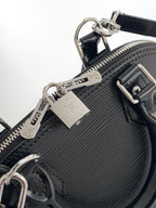 LV M24645 Alma BB Black Epi Leather