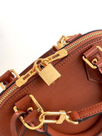 LV M25538 Alma BB Golden Brown Epi Leather