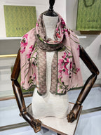 GUCCI 25S SCARF 180 IN SILK 737207