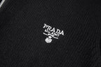 PRADA ZIP-UP KNIT CARDIGAN STYLE 142