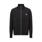 PRADA ZIP-UP KNIT CARDIGAN STYLE 142