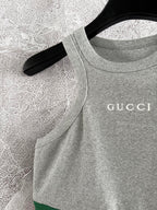 GUCCI CROPPED SLEEVELESS TOP STYLE 129
