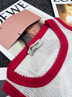MIUMIU SLEEVELESS KNIT DRESS STYLE 633
