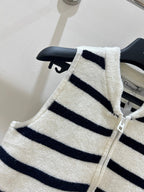 DIOR 25S SLEEVELESS STRIPED VEST STYLE 202