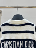 DIOR 25S SLEEVELESS STRIPED VEST STYLE 202