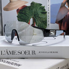 FF SQUARED VISOR FRAME SUNGLASSES 557144 IN ACETATE