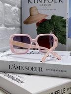 TRIOMPHE SUNGLASSES 548592 IN PINK ACETATE