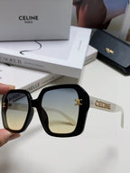 TRIOMPHE SUNGLASSES 548593 IN BLACK AND WHITE ACETATE