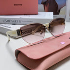 LOGO SUNGLASSES 513011 IN WHITE ACETATE