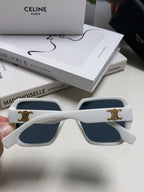 TRIOMPHE SUNGLASSES 552771 IN WHITE ACETATE