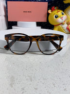 RUNWAY SUNGLASSES 567506 IN HAVANA ACETATE BRONZE LOGO