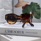 CHUNKY SQUARE FRAME SUNGLASSES 533149 IN ACETATE