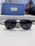 NAVIGATOR FRAME SUNGLASSES 570256 IN METAL