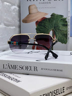 AVIATOR FRAME SUNGLASSES 570223 IN METAL