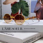 PREMIÈRE ROUND FRAME SUNGLASSES CT0464S IN METAL