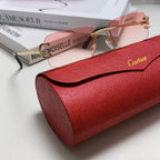 C DE RECTANGULAR RIMLESS FRAME SUNGLASSES  575769 IN METAL