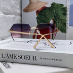 PANTHÈRE AVIATOR FRAME SUNGLASSES  575780 IN METAL