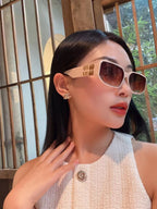 GLIMPSE SUNGLASSES 576819 IN WHITE ACETATE