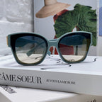 ROMA SQUARE FRAME SUNGLASSES 542083 IN ACETATE