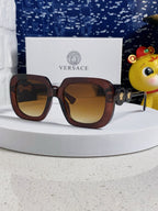 MEDUSA BIGGIE MAXI SQUARE FRAME SUNGLASSES 587283 IN ACETATE