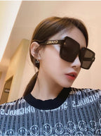 SQUARE SUNGLASSES 638798 IN ACETATE