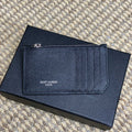 YSL Zip Card Case Cowhide