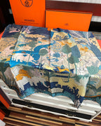HERMES 25S SCARF 90 IN SILK 727407