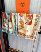 HERMES 25S SCARF 90 IN SILK 733835