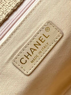 CC 2025 Crochet 38cm Beige Tweed Fabric 298113