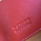 SÉNAT MGM POUCH 40 IN RED ORANGE GOYARDINE CANVAS