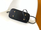 LVxTM Alma BB Handbag 18cm Black Epi Cowhide Metal GHW
