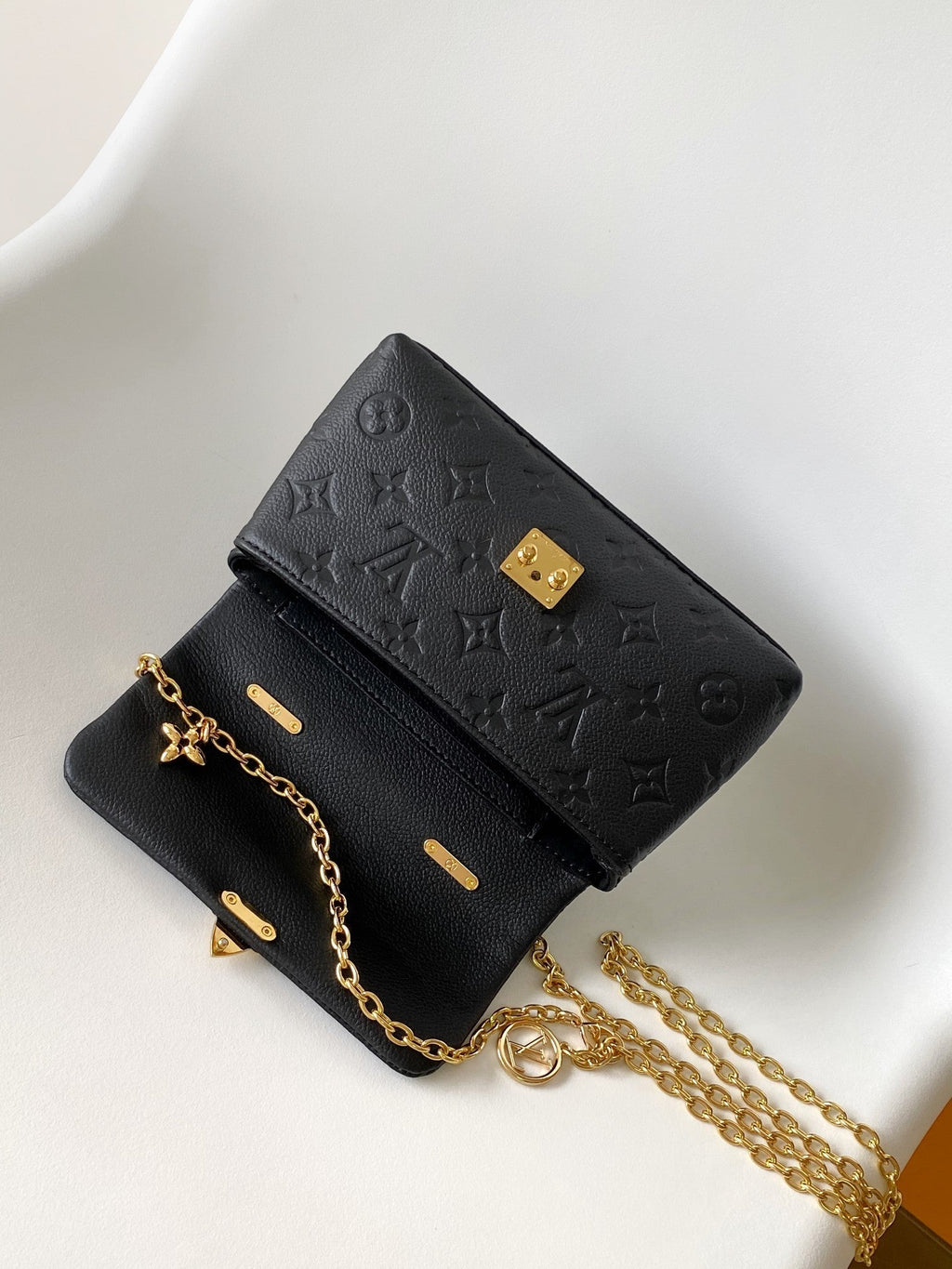 LV Nano Madeleine bag 21cm Black Cowhide 252075