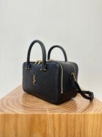 LIYA 31 BLACK CALFSKIN  TRAVEL BAG