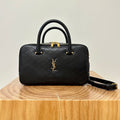 LIYA 31 BLACK CALFSKIN  TRAVEL BAG