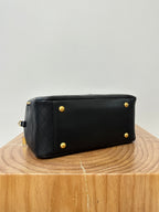LIYA 31 BLACK CALFSKIN  TRAVEL BAG