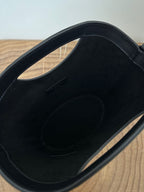 MINI 29 BLACK SOLF CALFSKIN BASKET BAG